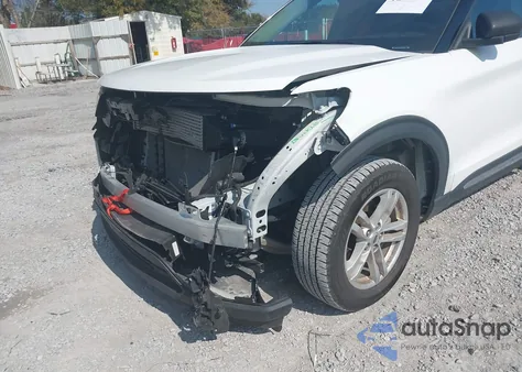 2022 Ford Explorer Xlt z USA, uszkodzony, nr VIN 1FMSK7DH9NGC02020